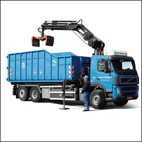 Container kran-grab