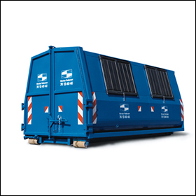 Maxi container lukket